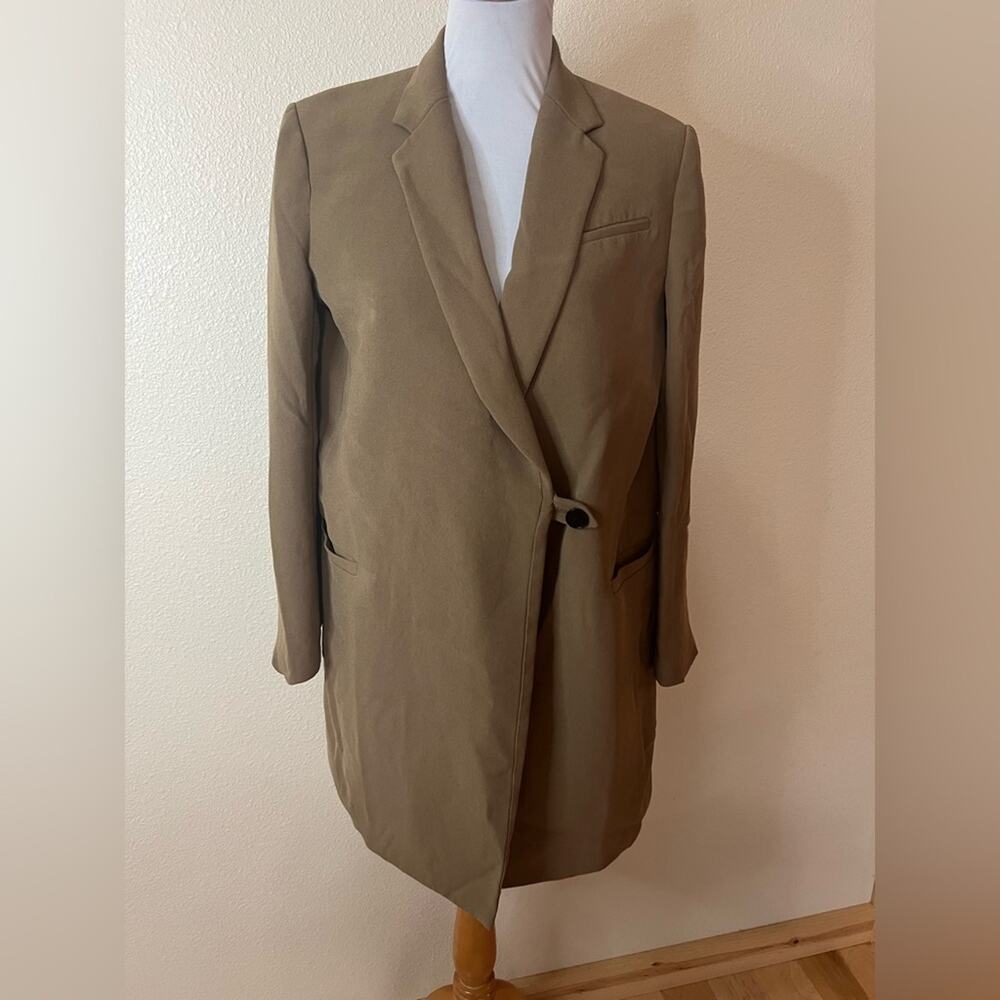 3.1 Phillip Lim dark tan oversized grandma coat 4